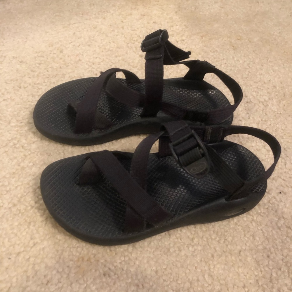 Black Chacos one strap